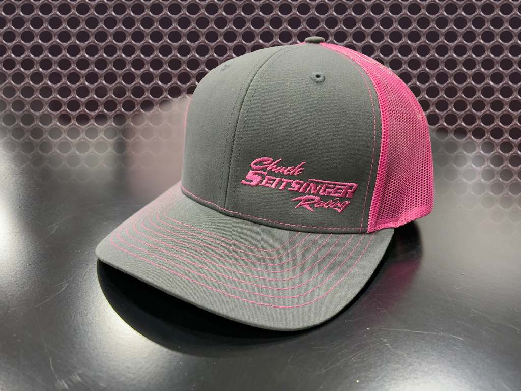 CSR Snapback Mesh Hat Grey/Pink