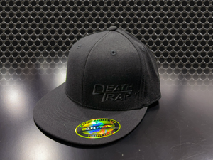 Death Trap Hat Black/Black Flat Bill
