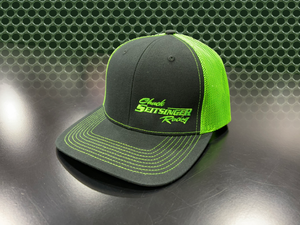 CSR Snapback Mesh Hat Black/ Neon Green
